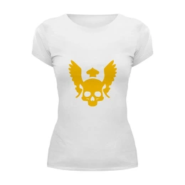 Заказать женскую футболку в Москве. Футболка базовая Quake от YellowCloverShop - готовые дизайны и нанесение принтов.