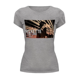 Заказать женскую футболку в Москве. Футболка базовая  Roxette от Fedor - готовые дизайны и нанесение принтов.