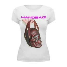 Заказать женскую футболку в Москве. Футболка базовая Skull - 7 от Vladec11 - готовые дизайны и нанесение принтов.