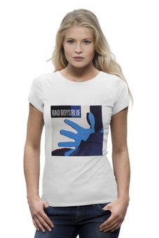 Заказать женскую футболку в Москве. Футболка базовая Bad Boys Blue от Fedor - готовые дизайны и нанесение принтов.