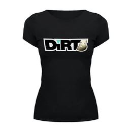Заказать женскую футболку в Москве. Футболка базовая DiRT 3 от THE_NISE  - готовые дизайны и нанесение принтов.