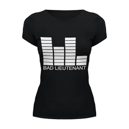 Заказать женскую футболку в Москве. Футболка базовая Bad Lieutenant от OEX design - готовые дизайны и нанесение принтов.