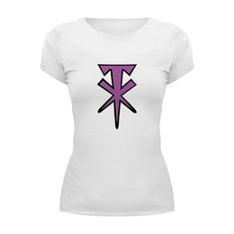 Заказать женскую футболку в Москве. Футболка базовая The Undertaker от sergo_1998 - готовые дизайны и нанесение принтов.