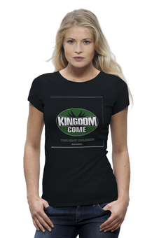 Заказать женскую футболку в Москве. Футболка базовая Kingdom Come от Fedor - готовые дизайны и нанесение принтов.