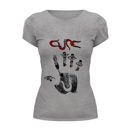 Заказать женскую футболку в Москве. Футболка базовая The Cure / Wish от OEX design - готовые дизайны и нанесение принтов.