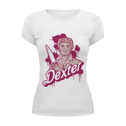Заказать женскую футболку в Москве. Футболка базовая Dexter от heroes - готовые дизайны и нанесение принтов.