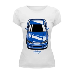 Заказать женскую футболку в Москве. Футболка базовая Silvia S15 от Oleg Markaryan - готовые дизайны и нанесение принтов.