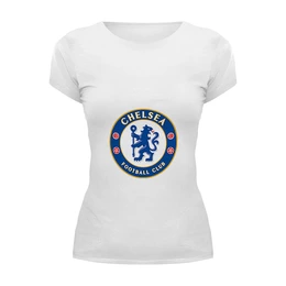 Заказать женскую футболку в Москве. Футболка базовая Chelsea от YellowCloverShop - готовые дизайны и нанесение принтов.