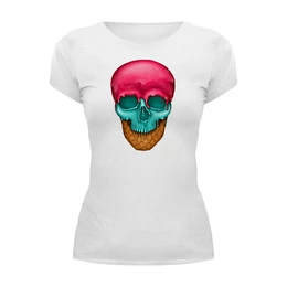 Заказать женскую футболку в Москве. Футболка базовая ❖ Skullice ❖ от balden - готовые дизайны и нанесение принтов.