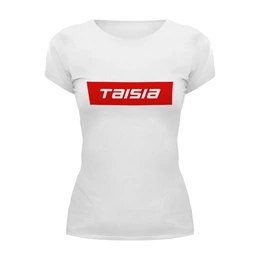 Заказать женскую футболку в Москве. Футболка базовая Taisia от THE_NISE  - готовые дизайны и нанесение принтов.