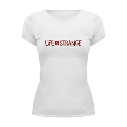 Заказать женскую футболку в Москве. Футболка базовая Life Is Strange от THE_NISE  - готовые дизайны и нанесение принтов.
