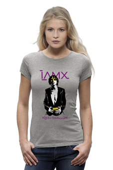 Заказать женскую футболку в Москве. Футболка базовая IAMX / Kiss And Swallow от OEX design - готовые дизайны и нанесение принтов.