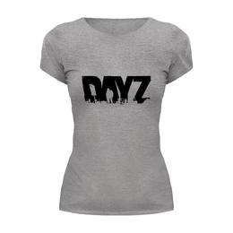Заказать женскую футболку в Москве. Футболка базовая DayZ T-shirt от v1rtu - готовые дизайны и нанесение принтов.
