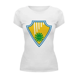 Заказать женскую футболку в Москве. Футболка базовая Бразилия от printik - готовые дизайны и нанесение принтов.