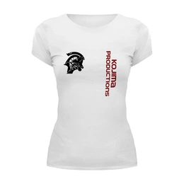 Заказать женскую футболку в Москве. Футболка базовая Death Stranding от THE_NISE  - готовые дизайны и нанесение принтов.