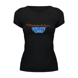 Заказать женскую футболку в Москве. Футболка базовая Neverwinter  от THE_NISE  - готовые дизайны и нанесение принтов.
