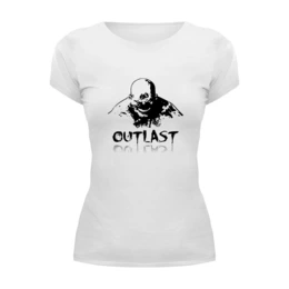Заказать женскую футболку в Москве. Футболка базовая Outlast от THE_NISE  - готовые дизайны и нанесение принтов.