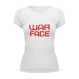 Заказать женскую футболку в Москве. Футболка базовая Warface от THE_NISE  - готовые дизайны и нанесение принтов.