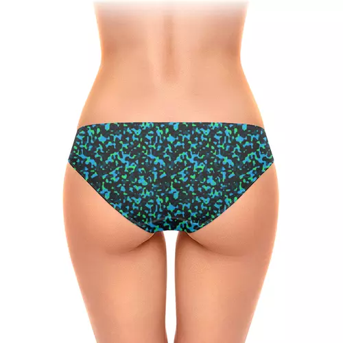 Заказать трусы в Москве. Женские трусы-слипы Камуфляж от oneredfoxstore@gmail.com - готовые дизайны и нанесение принтов.