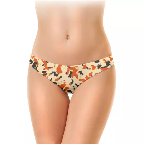 Заказать трусы в Москве. Женские трусы-слипы Камуфляж от oneredfoxstore@gmail.com - готовые дизайны и нанесение принтов.