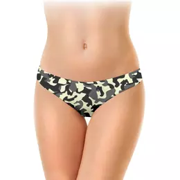 Заказать трусы в Москве. Женские трусы-слипы Камуфляж от oneredfoxstore@gmail.com - готовые дизайны и нанесение принтов.
