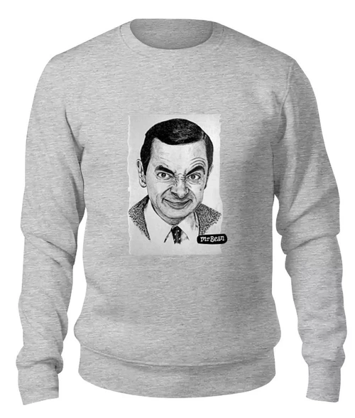 Заказать свитшот в Москве. Женский свитшот хлопковый Mr.Bean от Leichenwagen - готовые дизайны и нанесение принтов.