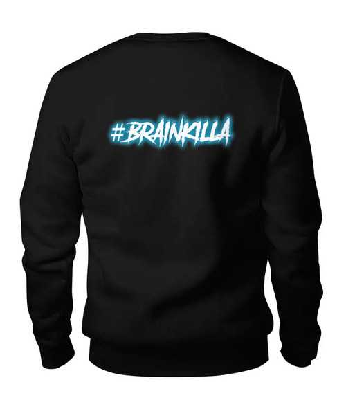 Заказать свитшот в Москве. Женский свитшот хлопковый merch brainkilla от Paul Paul - готовые дизайны и нанесение принтов.