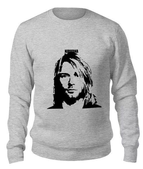 Заказать свитшот в Москве. Женский свитшот хлопковый Nirvana от tito - готовые дизайны и нанесение принтов.