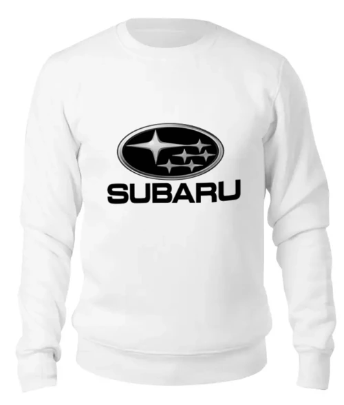 Заказать свитшот в Москве. Женский свитшот хлопковый Subaru от THE_NISE  - готовые дизайны и нанесение принтов.