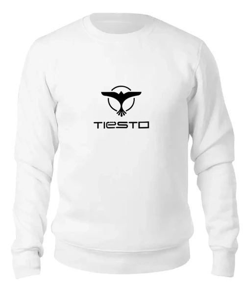 Заказать свитшот в Москве. Женский свитшот хлопковый Tiesto от coolmag - готовые дизайны и нанесение принтов.