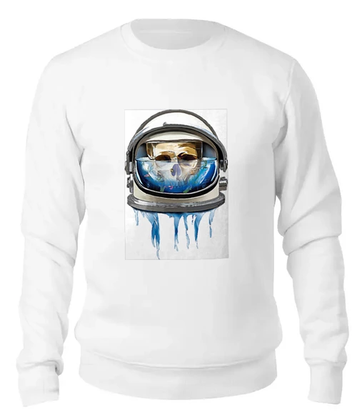 Заказать свитшот в Москве. Женский свитшот хлопковый Dead Astronaut от BooBoxe@mail.ru - готовые дизайны и нанесение принтов.