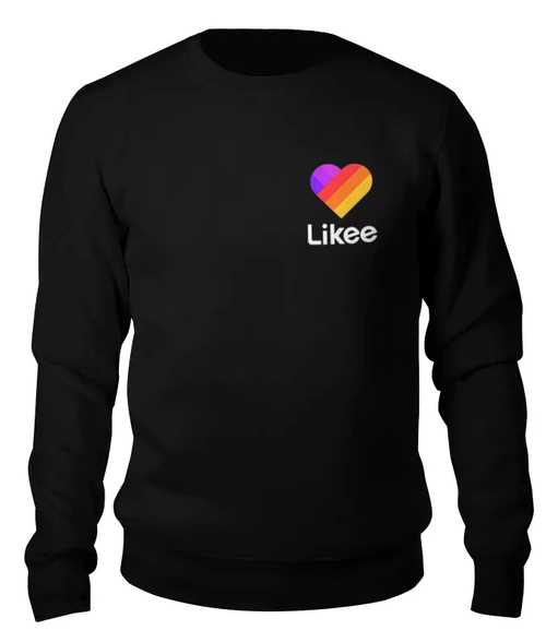 Заказать свитшот в Москве. Женский свитшот хлопковый Likee  от DESIGNER   - готовые дизайны и нанесение принтов.