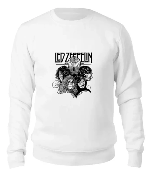 Заказать свитшот в Москве. Женский свитшот хлопковый Led Zeppelin от geekbox - готовые дизайны и нанесение принтов.