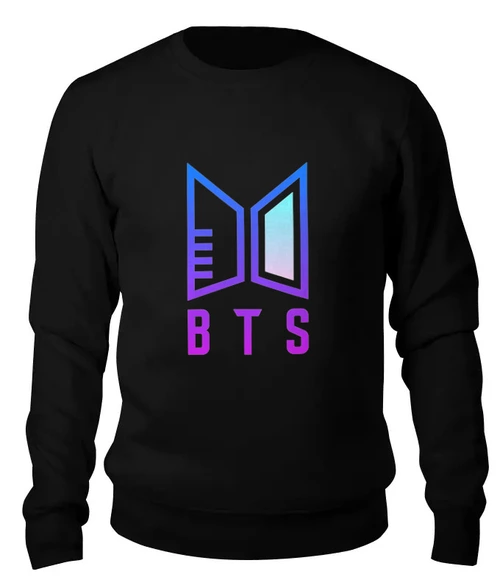 Заказать свитшот в Москве. Женский свитшот хлопковый BTS   от ПРИНТЫ ПЕЧАТЬ  - готовые дизайны и нанесение принтов.