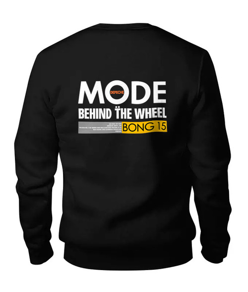 Заказать свитшот в Москве. Женский свитшот хлопковый Depeche Mode / Behind The wheel от OEX design - готовые дизайны и нанесение принтов.