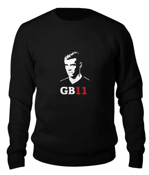 Заказать свитшот в Москве. Женский свитшот хлопковый Гарет Бэйл/Gareth Bale от dobryidesign - готовые дизайны и нанесение принтов.