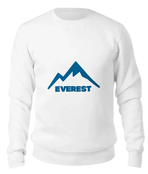 Заказать свитшот в Москве. Женский свитшот хлопковый dorstyle everest от Сергей Дорожкин - готовые дизайны и нанесение принтов.