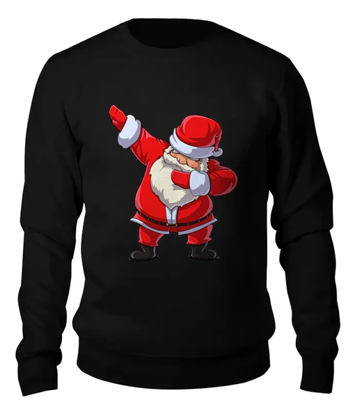 Заказать свитшот в Москве. Женский свитшот хлопковый Santa Dab от skynatural - готовые дизайны и нанесение принтов.