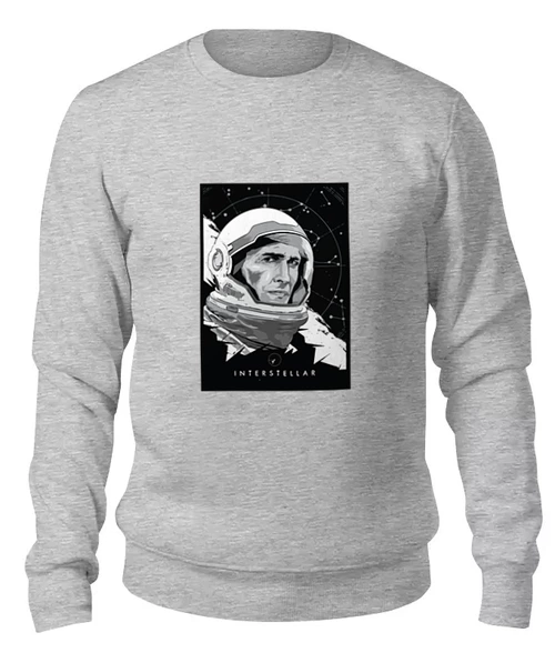 Заказать свитшот в Москве. Женский свитшот хлопковый Интерстеллар (Interstellar) от trugift - готовые дизайны и нанесение принтов.