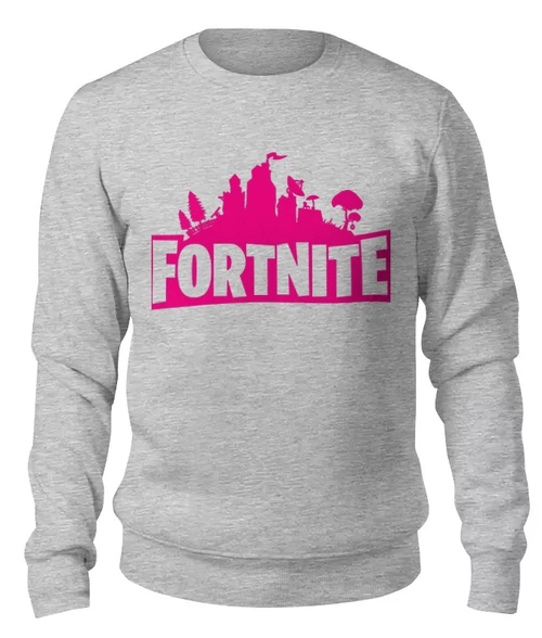 Заказать свитшот в Москве. Женский свитшот хлопковый Fortnite    от T-shirt print  - готовые дизайны и нанесение принтов.