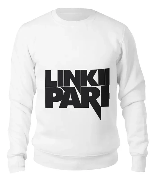 Заказать свитшот в Москве. Женский свитшот хлопковый Linkin Park logo от alexunder - готовые дизайны и нанесение принтов.