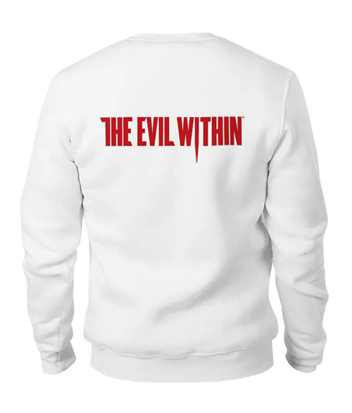 Заказать свитшот в Москве. Женский свитшот хлопковый The Evil Within от Leichenwagen - готовые дизайны и нанесение принтов.