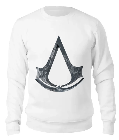 Заказать свитшот в Москве. Женский свитшот хлопковый Assassin’s Creed от GeekFox  - готовые дизайны и нанесение принтов.