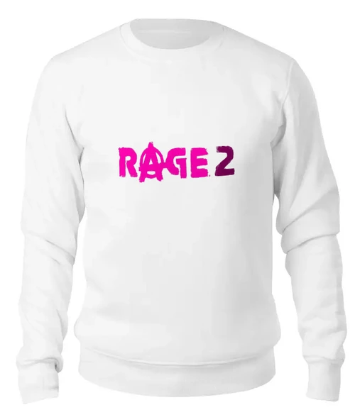 Заказать свитшот в Москве. Женский свитшот хлопковый  Rage 2 от THE_NISE  - готовые дизайны и нанесение принтов.