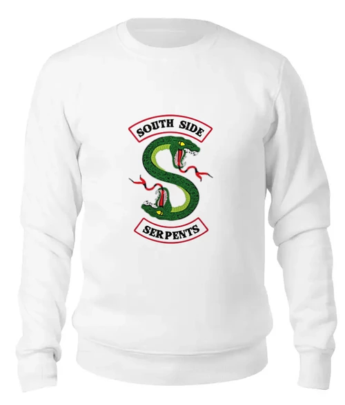Заказать свитшот в Москве. Женский свитшот хлопковый Ривердейл от T-shirt print  - готовые дизайны и нанесение принтов.