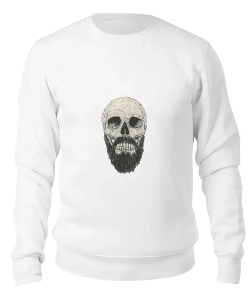 Заказать свитшот в Москве. Женский свитшот хлопковый Beard от YellowCloverShop - готовые дизайны и нанесение принтов.