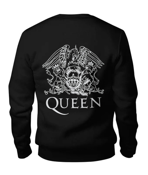 Заказать свитшот в Москве. Женский свитшот хлопковый QUEEN от robus - готовые дизайны и нанесение принтов.