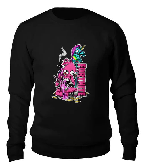 Заказать свитшот в Москве. Женский свитшот хлопковый Fortnite, Cuddle Team Leader от geekbox - готовые дизайны и нанесение принтов.