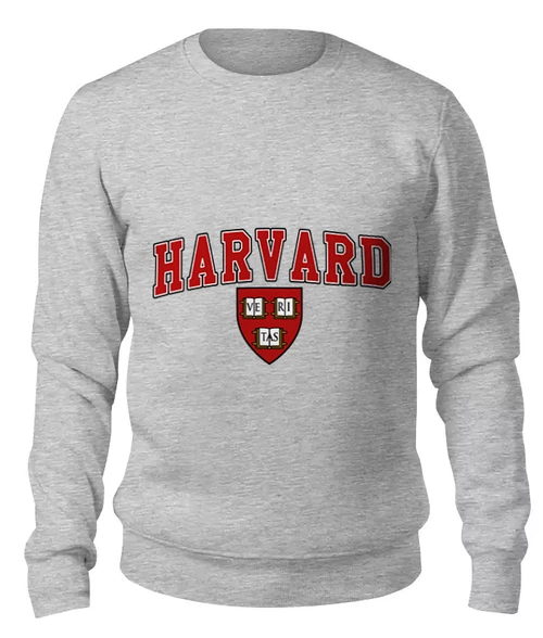Заказать свитшот в Москве. Женский свитшот хлопковый Harvard от dopet - готовые дизайны и нанесение принтов.