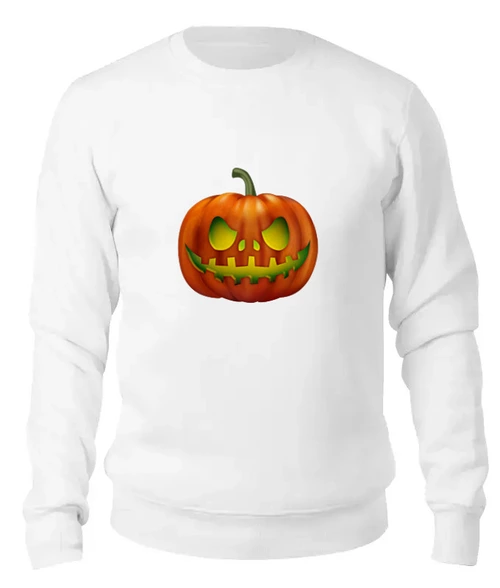 Заказать свитшот в Москве. Женский свитшот хлопковый pumpkin от queen  - готовые дизайны и нанесение принтов.